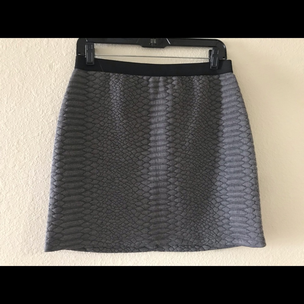 Vince Camuto Snakeskin Print Skirt